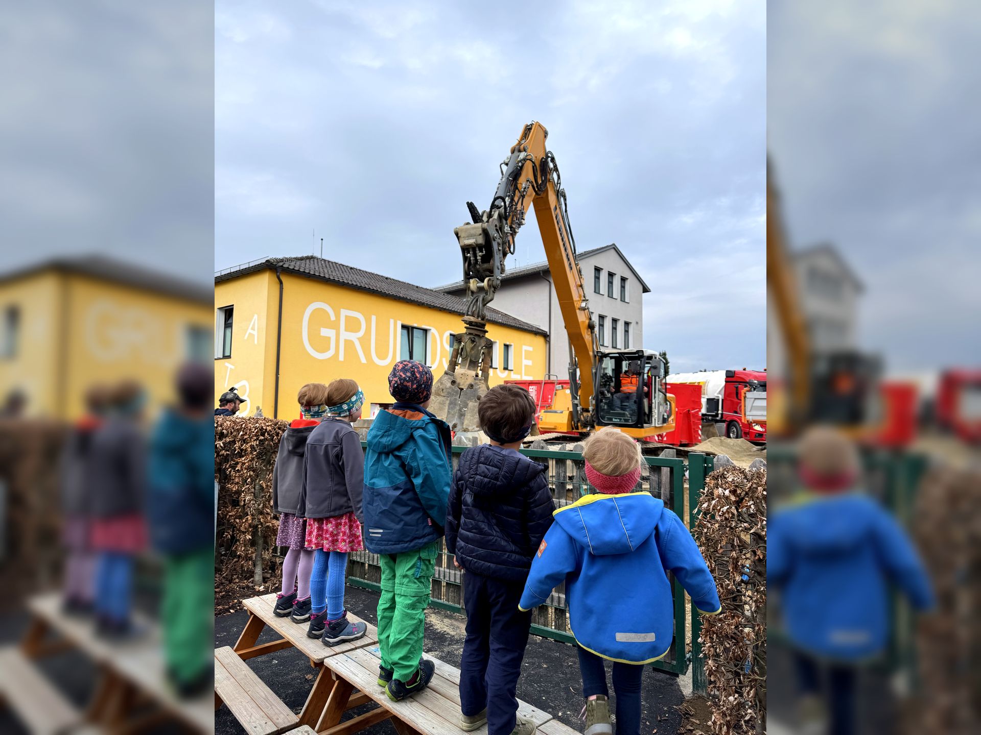 Baustellenbeobachtung